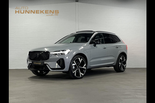 Volvo XC60 T8 Plug-in AWD Ultra Black Edition Luchtvering | Bowers & Wilkins | Massage | Adapt. Cruise | Stoelventilatie | Open dak | 360 Camera | Stuur-/stoelverwarming