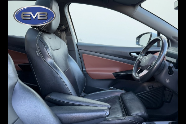 Volkswagen ID.4 Pro MAX 77 kWh, VOL OPTIES, panoramadak, soh 98 %, leder, el bedienbare trekhaak 21 inch, matrix led,, 360 camera