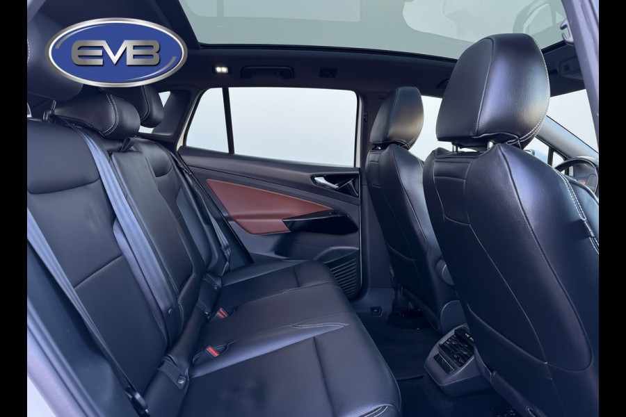 Volkswagen ID.4 Pro MAX 77 kWh, VOL OPTIES, panoramadak, soh 98 %, leder, el bedienbare trekhaak 21 inch, matrix led,, 360 camera