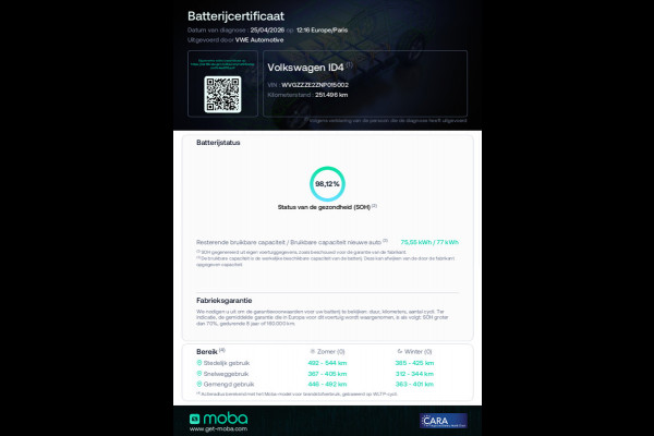 Volkswagen ID.4 Pro MAX 77 kWh, VOL OPTIES, panoramadak, soh 98 %, leder, el bedienbare trekhaak 21 inch, matrix led,, 360 camera