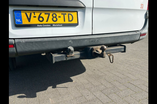 Mercedes-Benz Sprinter 314 2.2 CDI 143pk AUT-7 L2H2 EURO VI-D NAVI Camera ECC Keyless Bluetooth Navigatie-pakket Elektr.Spiegels+Verwarmd BlindSpot-Assist Regensensor Bordherkenning Trekhaak 3.500kg Trekvermogen Betonplex Wandbetimmerd