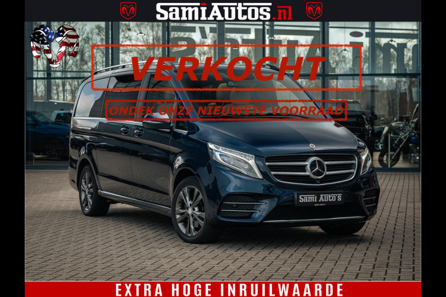 Mercedes-Benz V-Klasse AMG VIP PURE LUXE 6 PERSOONS | 4-MATIC | LANG | PANO DAK | EXCLUSIVE | ADAPTIVE CRUISE | ALCANTARA HEMEL | BURMESTER | 6 X STOELEN VERWARMD EN GEKOELD | ROYALE (CLASS) BEEN RUIMTE |