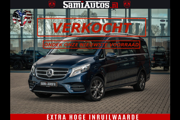 Mercedes-Benz V-Klasse AMG VIP PURE LUXE 6 PERSOONS | 4-MATIC | LANG | PANO DAK | EXCLUSIVE | ADAPTIVE CRUISE | ALCANTARA HEMEL | BURMESTER | 6 X STOELEN VERWARMD EN GEKOELD | ROYALE (CLASS) BEEN RUIMTE |