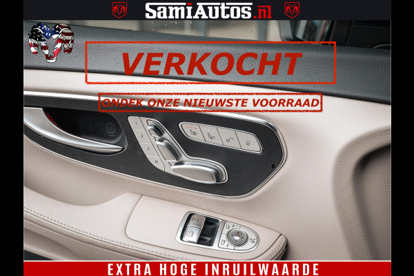 Mercedes-Benz V-Klasse AMG VIP PURE LUXE 6 PERSOONS | 4-MATIC | LANG | PANO DAK | EXCLUSIVE | ADAPTIVE CRUISE | ALCANTARA HEMEL | BURMESTER | 6 X STOELEN VERWARMD EN GEKOELD | ROYALE (CLASS) BEEN RUIMTE |