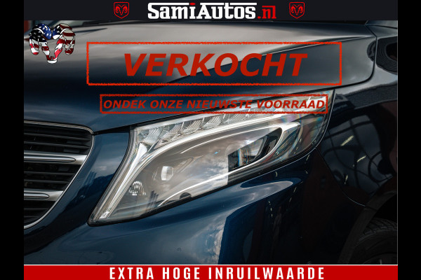 Mercedes-Benz V-Klasse AMG VIP PURE LUXE 6 PERSOONS | 4-MATIC | LANG | PANO DAK | EXCLUSIVE | ADAPTIVE CRUISE | ALCANTARA HEMEL | BURMESTER | 6 X STOELEN VERWARMD EN GEKOELD | ROYALE (CLASS) BEEN RUIMTE |