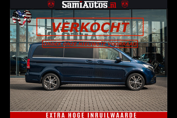 Mercedes-Benz V-Klasse AMG VIP PURE LUXE 6 PERSOONS | 4-MATIC | LANG | PANO DAK | EXCLUSIVE | ADAPTIVE CRUISE | ALCANTARA HEMEL | BURMESTER | 6 X STOELEN VERWARMD EN GEKOELD | ROYALE (CLASS) BEEN RUIMTE |