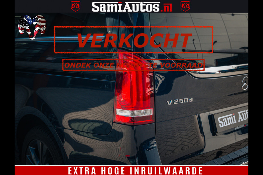 Mercedes-Benz V-Klasse AMG VIP PURE LUXE 6 PERSOONS | 4-MATIC | LANG | PANO DAK | EXCLUSIVE | ADAPTIVE CRUISE | ALCANTARA HEMEL | BURMESTER | 6 X STOELEN VERWARMD EN GEKOELD | ROYALE (CLASS) BEEN RUIMTE |