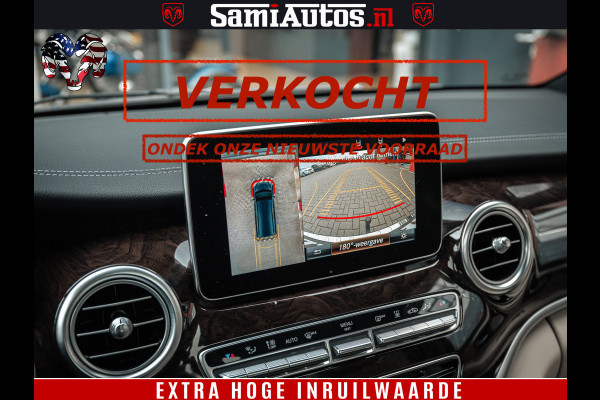 Mercedes-Benz V-Klasse AMG VIP PURE LUXE 6 PERSOONS | 4-MATIC | LANG | PANO DAK | EXCLUSIVE | ADAPTIVE CRUISE | ALCANTARA HEMEL | BURMESTER | 6 X STOELEN VERWARMD EN GEKOELD | ROYALE (CLASS) BEEN RUIMTE |