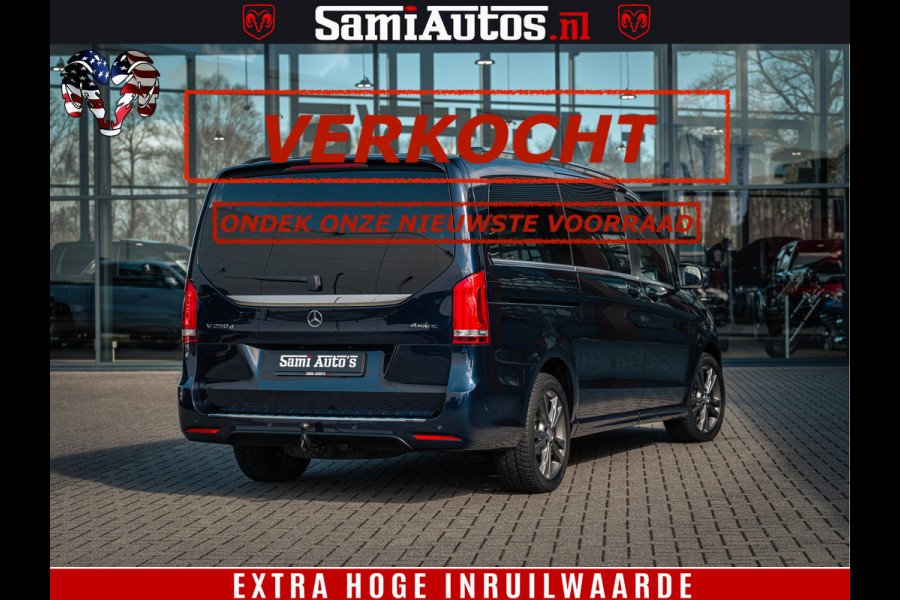 Mercedes-Benz V-Klasse AMG VIP PURE LUXE 6 PERSOONS | 4-MATIC | LANG | PANO DAK | EXCLUSIVE | ADAPTIVE CRUISE | ALCANTARA HEMEL | BURMESTER | 6 X STOELEN VERWARMD EN GEKOELD | ROYALE (CLASS) BEEN RUIMTE |