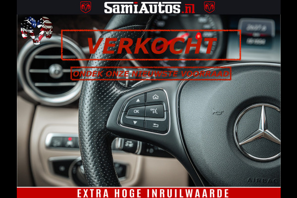 Mercedes-Benz V-Klasse AMG VIP PURE LUXE 6 PERSOONS | 4-MATIC | LANG | PANO DAK | EXCLUSIVE | ADAPTIVE CRUISE | ALCANTARA HEMEL | BURMESTER | 6 X STOELEN VERWARMD EN GEKOELD | ROYALE (CLASS) BEEN RUIMTE |