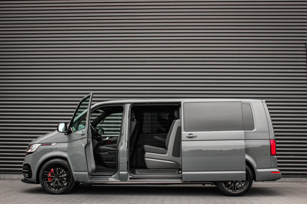 Volkswagen Transporter 2.0 TDI L2H1 BULLI 204PK DC DUBBEL CABINE / ALCANTARE HEMEL / FULL OPTIONS / LEDER / FULL BLACK / APPLE
