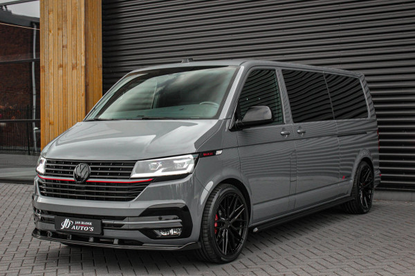 Volkswagen Transporter 2.0 TDI L2H1 BULLI 204PK DC DUBBEL CABINE / ALCANTARE HEMEL / FULL OPTIONS / LEDER / FULL BLACK / APPLE