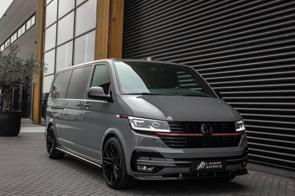 Volkswagen Transporter 2.0 TDI L2H1 BULLI 204PK DC DUBBEL CABINE / ALCANTARE HEMEL / FULL OPTIONS / LEDER / FULL BLACK / APPLE