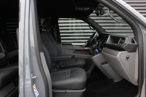 Volkswagen Transporter 2.0 TDI L2H1 BULLI 204PK DC DUBBEL CABINE / ALCANTARE HEMEL / FULL OPTIONS / LEDER / FULL BLACK / APPLE