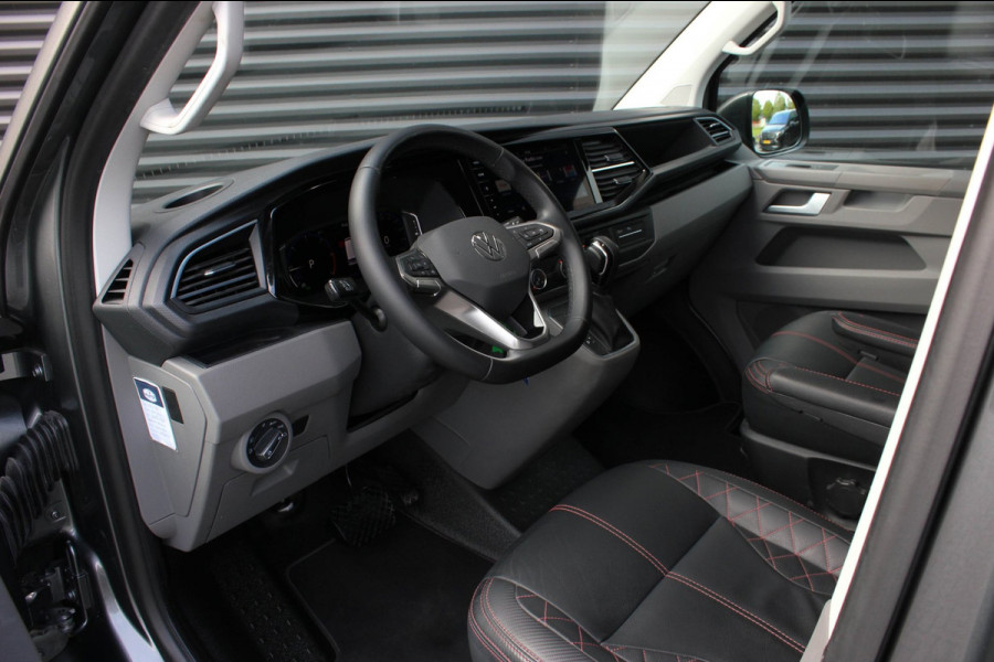 Volkswagen Transporter 2.0 TDI L2H1 150PK JB- EDITION DSG / PDC / VERLAGINGSVEREN / LEDEREN BEKLEDING / FULL / APPLE CARPLAY /NAVI