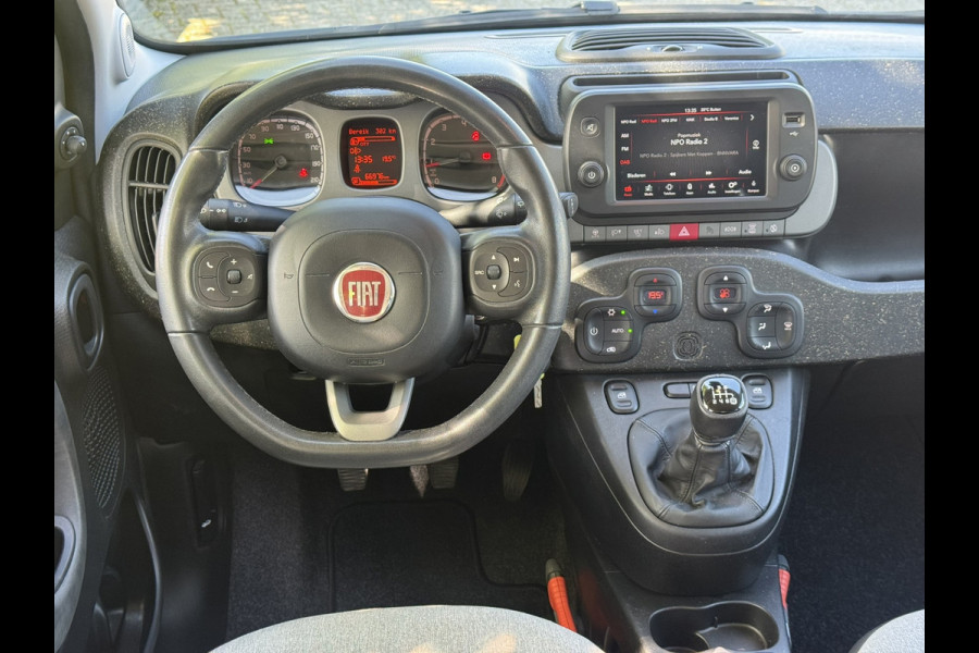 Fiat Panda 1.0 Hybrid Cross |1e Eigenaar, Carplay/Android, DAB, Cruise, Clima, Stoelverw. | Dealeronderhhouden | NAP |