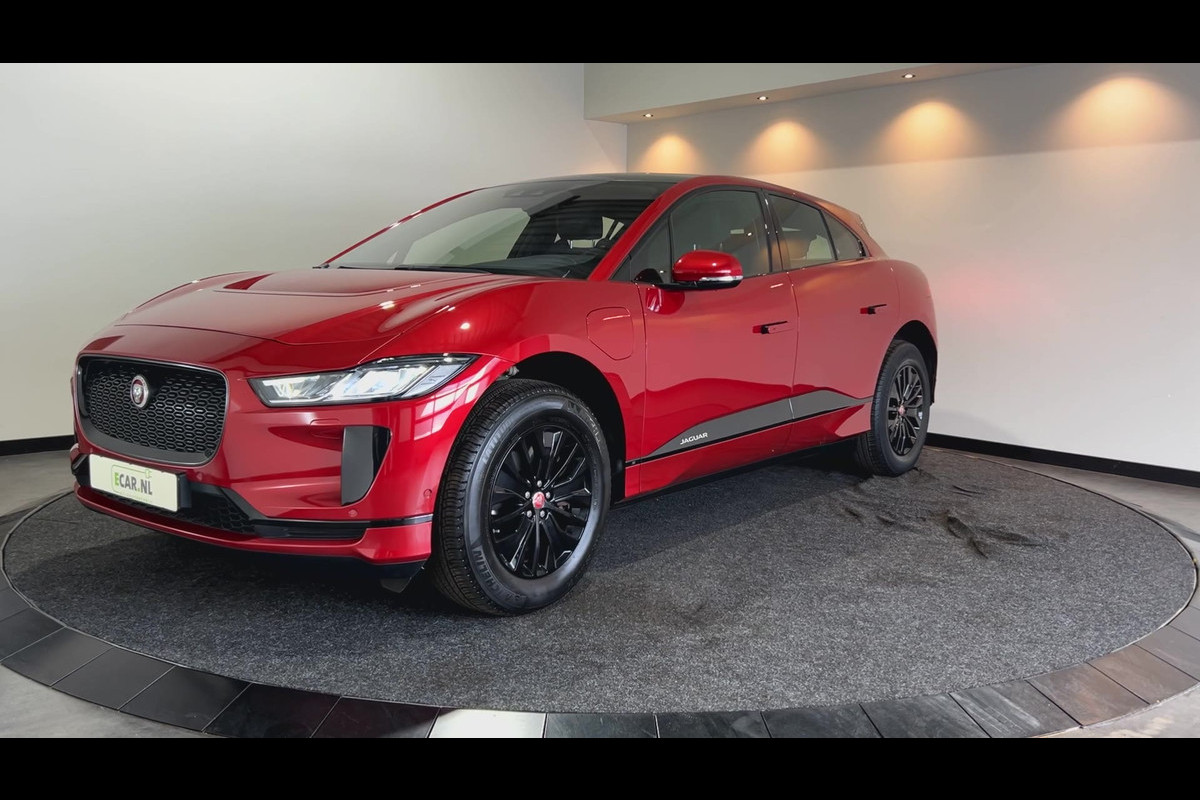 Jaguar I-PACE EV400 S 90 kWh Leer, Panoramadak, Black pack, Meridian Sound System