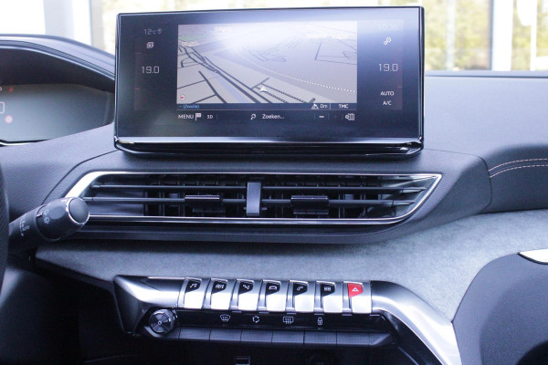 Peugeot 5008 1.6 180PK AUTOMAAT GT | PANORAMA SCHUIF/KANTEL DAK | FOCAL AUDIO SYSTEM | 7-PERSOONS! | NAVIGATIE | APPLE CARPLAY/ANDROID AUTO | ADAPTIVE CRUISE CONTROL | BLACK PACK | FULL LED KOPLAMPEN | DAB+ RADIO | DODEHOEK DETECTIE | 19" LICHTMETALEN VELGEN |