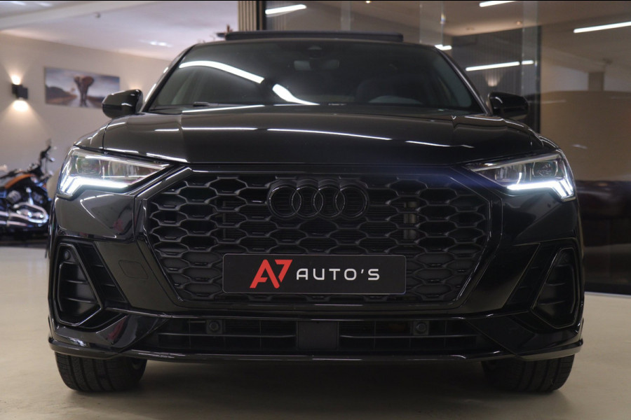 Audi Q3 Sportback 45 TFSI e S-Line PANO/SFEER/CAM/ACC/LANEASSIT/LEER/VOL