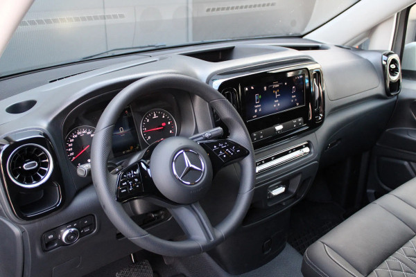 Mercedes-Benz Vito 116 CDI 163 PK Lang | BPM VRIJ | Multibeam LED | CarPlay | Camera | Dodehoek | MF Stuur | DAB | Climate control | 3-Zitter | Lederen bekleding | AV Edition