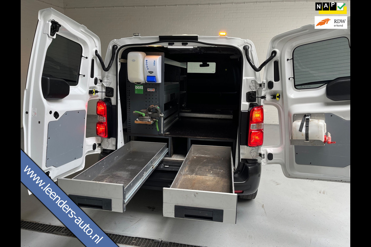 Peugeot Expert 231S 2.0 BlueHDI 120 Premium L2H1 Servicewagen BOTT inrichting, Victron omvormer v230, Trekhaak, RIJKLAARPRIJS!