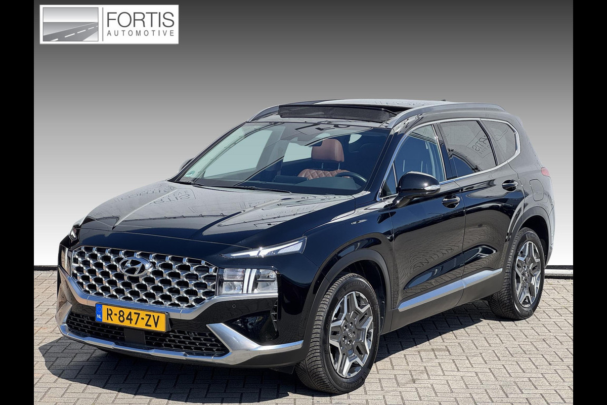 Hyundai Santa Fe 1.6 T-GDI HEV Comfort Smart Sky 7p. NL-AUTO | PANODAK | LEDER