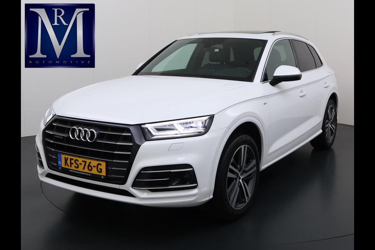 Audi Q5 55 TFSI e quattro Competition 32.000KM! |PANO| ELEKTRISCHE TREKHAAK| ELEK. ACHTERKLEP |MASSAGE| ADAPTIVE CRUISE| CAMERA| NET ONDERHOUD GEHAD RIJKLAAR INCL. 12 MND BOVAG GARANTIE| SFEERVERLICHTING