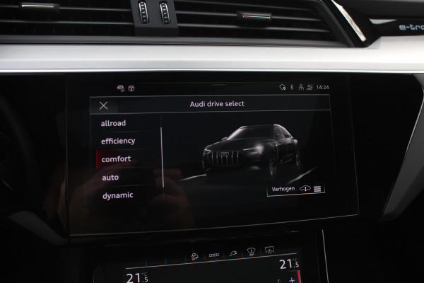 Audi e-tron Sportback 50 quattro S edition 71 kWh / SOH 93% / Panoramadak / Camera / Head-up / B&O / 20'' / Luchtvering / Keyless / CarPlay / Matrix LED / Stoelverwarming / DAB / ACC