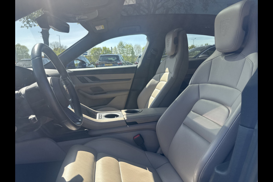 Porsche Taycan Cross Turismo 93 kWh / SOH 93,7% / Panoramadak / 360Camera / Luchtvering / Sportchrono / 20'' / Warmtepomp / Stoelverwarming 4x / DAB / CarPlay / Cruise Control
