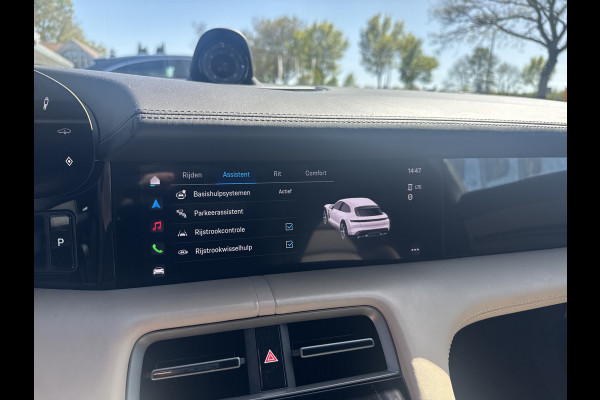 Porsche Taycan Cross Turismo 93 kWh / SOH 93,7% / Panoramadak / 360Camera / Luchtvering / Sportchrono / 20'' / Warmtepomp / Stoelverwarming 4x / DAB / CarPlay / Cruise Control