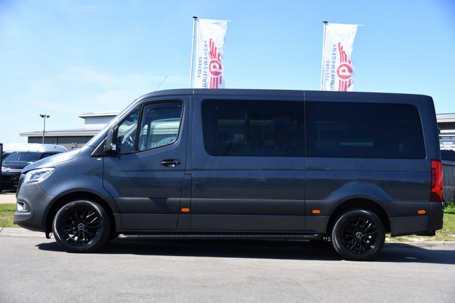 Mercedes-Benz Sprinter 319 3.0 CDI L2H1 DC PB Edition 360 Camera, Cruise, Carplay, LED, Stoelverwarming, 190pk, Automaat, Trekhaak, 3500kg Trekhaak, Standakachel,Uniek!