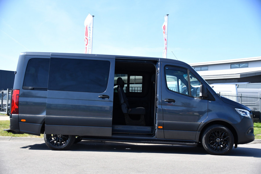 Mercedes-Benz Sprinter 319 3.0 CDI L2H1 DC PB Edition 360 Camera, Cruise, Carplay, LED, Stoelverwarming, 190pk, Automaat, Trekhaak, 3500kg Trekhaak, Standakachel,Uniek!