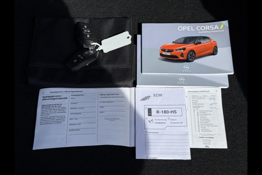 Opel CORSA-E Elegance 50 kWh SoH 100%|Carplay|Camera|Clima|Cruise|Goed Onderhouden|APK tot 09-2027