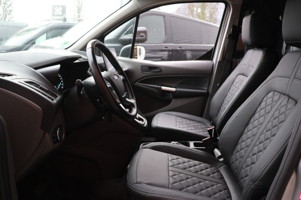 Ford Transit Connect 1.5 EcoBlue L2 120 PK Limited AUT | Bi-Xenon | Camera | CarPlay | Navigatie | Climatronic | Inklapbare spiegels | Trekhaak | DAB | NL Auto | NAP Logisch | Nieuwe APK | Euro 6