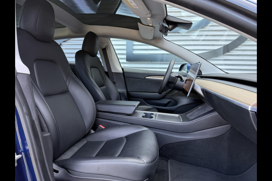 Tesla Model 3 Long Range AWD 75 kWh SoH 99,5%|2e Eigenaar|Navi|Pano|Camera|Leder|Clima|Cruise|N.A.P|APK tot 06-2027