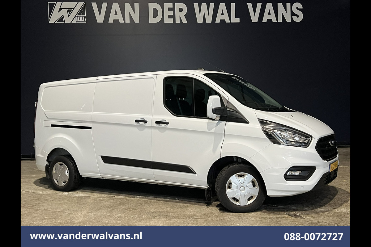 Ford Transit Custom 2.0 TDCI 131pk L2H1 Euro6 Airco | Apple Carplay | Stoelverwarming | LED | Cruisecontrol Verwarmde voorruit, Parkeersensoren, Bijrijdersbank, 2800kg trekvermogen, Android Auto