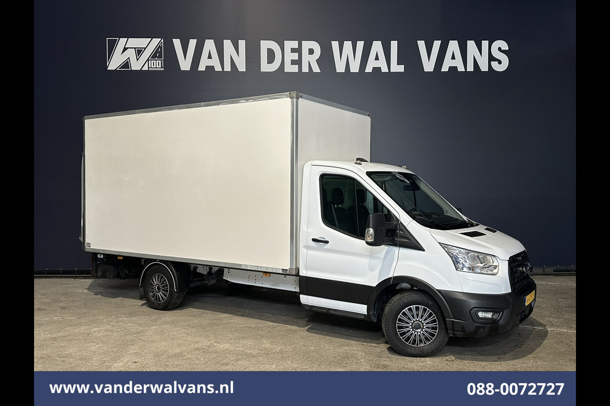 Ford Transit 2.0 TDCI 160pk Bakwagen Laadklep Euro6 Airco | Cruisecontrol | Lat om Lat betimmering Verwarmde Voorruit, Bijrijdersbank, 963kg laadvermogen