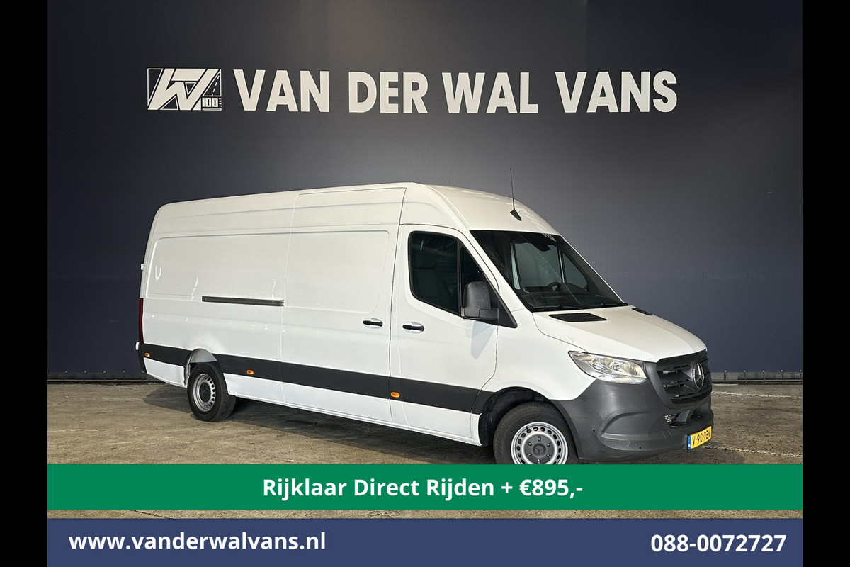 Mercedes-Benz Sprinter 317 CDI 170pk 9G-Tronic Automaat 3500kg Trekhaak L3H2 Euro6 *Rijklaar Direct Rijden* Airco | Camera | XXL MBUX | Navigatie Apple Carplay, Android Auto, Cruisecontrol, Parkeersensoren