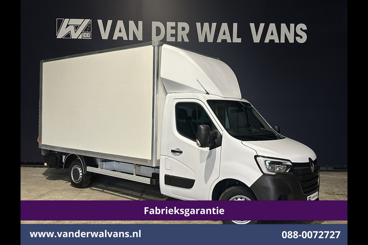 Renault Master 2.3 dCi 146pk Bakwagen 222cm hoog Laadklep Euro6 Fabrieksgarantie Airco | Camera | Navigatie | Cruisecontrol | LED Bijrijdersbank, 983kg laadvermogen