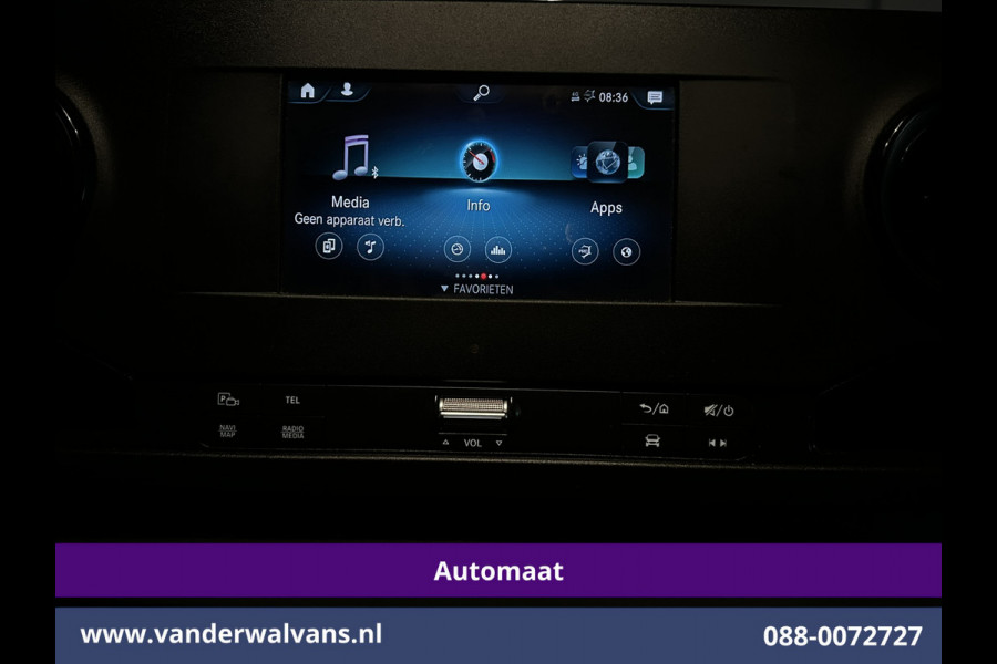 Mercedes-Benz Sprinter 316 CDI 164pk Automaat 3500kg Trekhaak L2H2 Inrichting Euro6 Airco | Navigatie | Camera Apple Carplay, Android Auto, Cruisecontrol, Bijrijdersbank