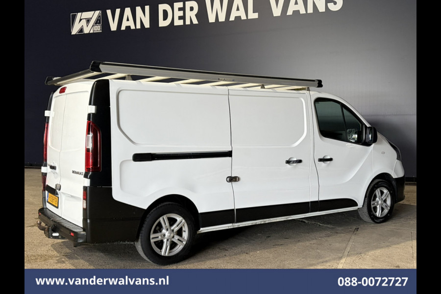 Renault Trafic 1.6 dCi 122pk L2H1 Euro6 Airco | Imperiaal | Trekhaak | Navigatie | LM velgen | Cruisecontrol Parkeersensoren, Bijrijdersbank