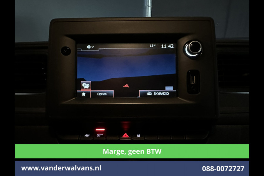 Opel Movano 2.3 Turbo **MARGE, Geen BTW** 150pk Automaat L1H1 Euro6 Airco | Camera | Navigatie | Imperiaal | Cruisecontrol Sidebars, Parkeersensoren, Bijrijdersbank