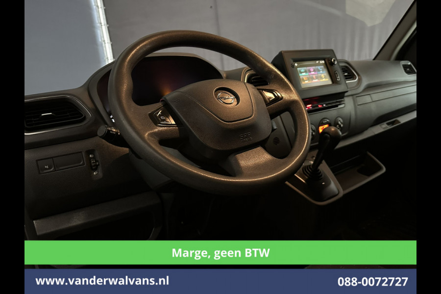 Opel Movano 2.3 Turbo **MARGE, Geen BTW** 150pk Automaat L1H1 Euro6 Airco | Camera | Navigatie | Imperiaal | Cruisecontrol Sidebars, Parkeersensoren, Bijrijdersbank
