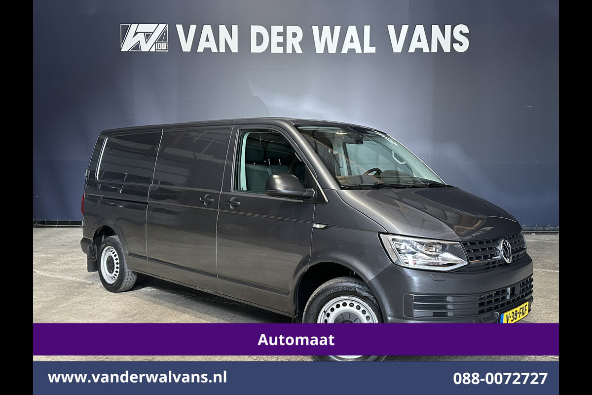Volkswagen Transporter 2.0 TDI 150pk Automaat L2H1 Euro6 Airco | Apple Carplay | LED | Cruisecontrol | 2500kg Trekhaak | Android Auto, Parkeersensoren, Bijrijdersbank