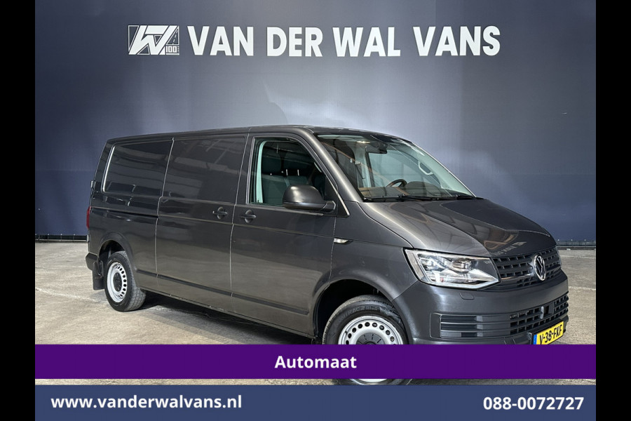 Volkswagen Transporter 2.0 TDI 150pk Automaat L2H1 Euro6 Airco | Apple Carplay | LED | Cruisecontrol | 2500kg Trekhaak | Android Auto, Parkeersensoren, Bijrijdersbank