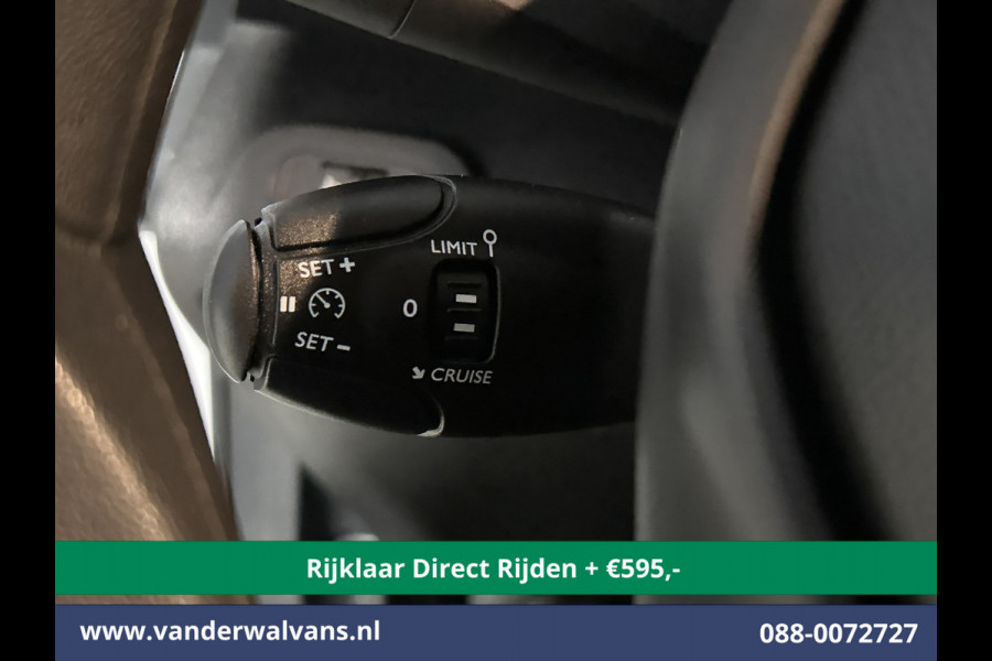 Peugeot Partner 1.5 BlueHDI 102pk L1H1 Inrichting Euro6 *Rijklaar Direct Rijden* Airco | Navigatie | Apple Carplay | Cruisecontrol Android Auto, Parkeersensoren, Trekhaak, Dakdragers
