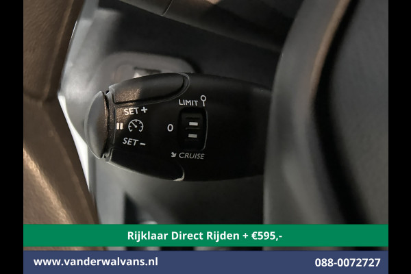 Peugeot Partner 1.5 BlueHDI 102pk L1H1 Inrichting Euro6 *Rijklaar Direct Rijden* Airco | Navigatie | Apple Carplay | Cruisecontrol Android Auto, Parkeersensoren, Trekhaak, Dakdragers