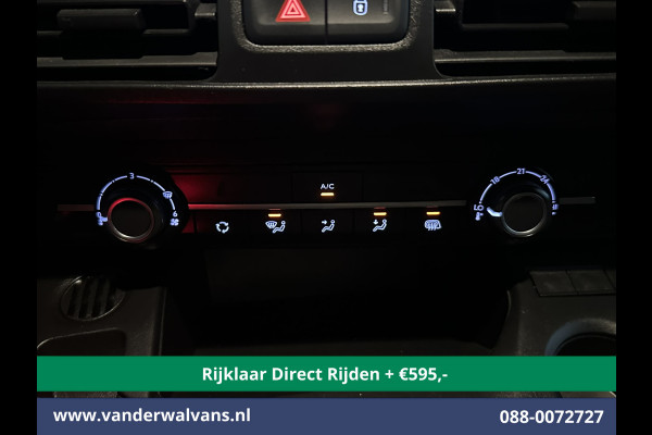 Peugeot Partner 1.5 BlueHDI 102pk L1H1 Inrichting Euro6 *Rijklaar Direct Rijden* Airco | Navigatie | Apple Carplay | Cruisecontrol Android Auto, Parkeersensoren, Trekhaak, Dakdragers