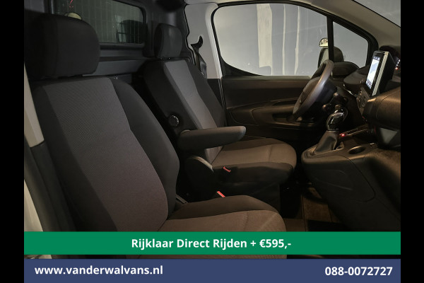 Peugeot Partner 1.5 BlueHDI 102pk L1H1 Inrichting Euro6 *Rijklaar Direct Rijden* Airco | Navigatie | Apple Carplay | Cruisecontrol Android Auto, Parkeersensoren, Trekhaak, Dakdragers