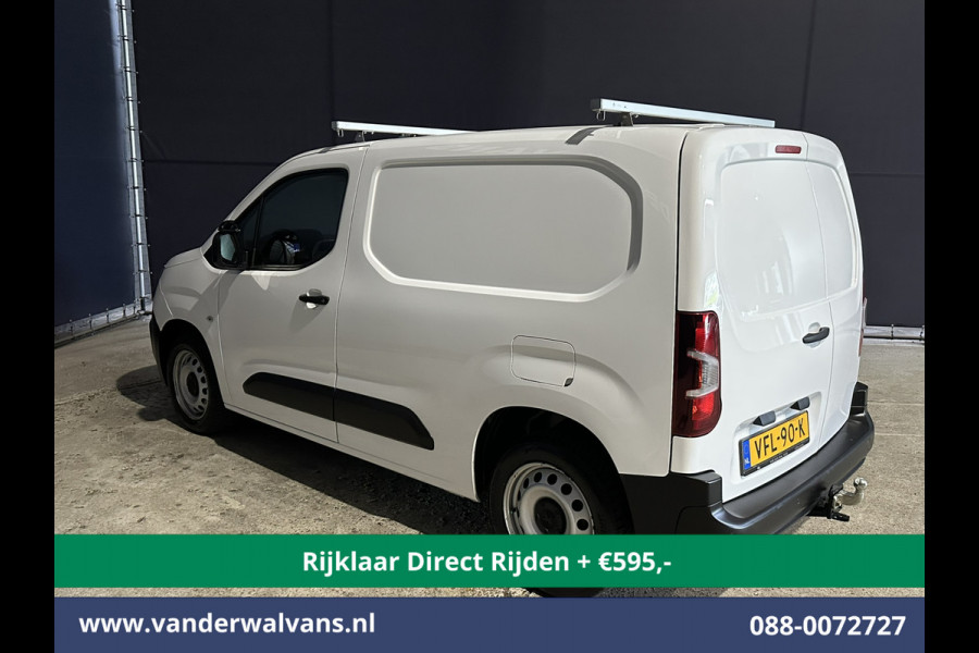 Peugeot Partner 1.5 BlueHDI 102pk L1H1 Inrichting Euro6 *Rijklaar Direct Rijden* Airco | Navigatie | Apple Carplay | Cruisecontrol Android Auto, Parkeersensoren, Trekhaak, Dakdragers